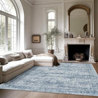 9x12 Area Rugs for Living Room, Non Slip Machine Washable Vintage Rugs - Image 2