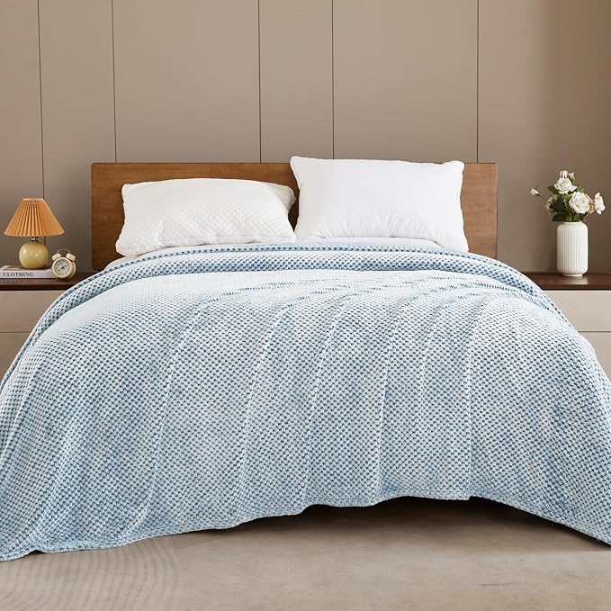 Exclusivo Mezcla Fleece Throw Blanket Extra Large, Super Soft and Warm Blankets - Image 7