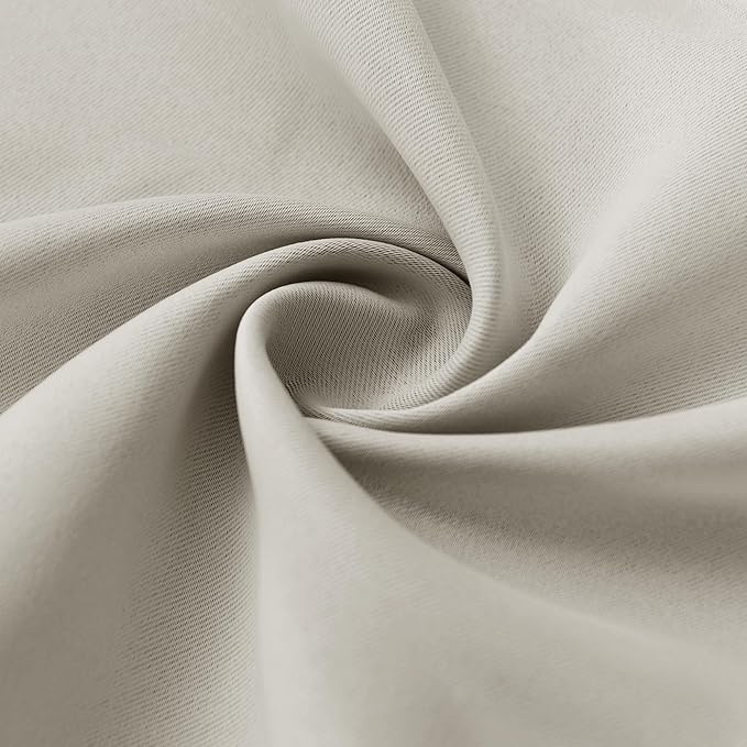 RYB HOME Extra Wide Curtains for Bedroom Living Room 63 inches Long, Thermal - Image 2