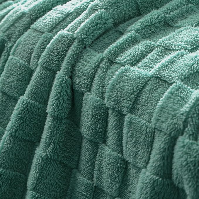 Exclusivo Mezcla Twin Size Flannel Fleece Blanket, Super Soft and Warm - Image 4