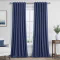 Guken 100% Blackout Curtains 102 Inch Length 2 Panels Set by Guken
