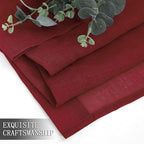 Tollpiz Sheer Curtains Linen Textured Bedroom Curtain Sheers Light Filtering - Image 7