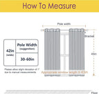 NICETOWN Room Darkening Curtain Panels - Image 4