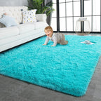 TWINNIS Super Soft Shaggy Rugs Fluffy Carpets, 5x8 Feet, Indoor Modern Plush by TWINNIS