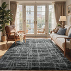 6x9 Ft Large Shag Rugs for Living Room Decor, Tie-Dyed Ultra Soft Fluffy Furry - Image 3