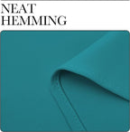 NICETOWN Peacock Blue Blackout Curtains Panels - Image 8