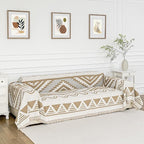 MYSKY HOME Couch Cover for Sectional Sofa Set for Dog Cat Pets Couch Cover 3 - Image 2
