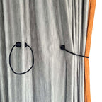 Melaluxe 4 Pack Magnetic Curtain Tiebacks, Decorative Curtain Holdbacks - Image 4