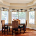 Emvency 4 Pack Valances Window Treatments, 52x12 Inch Rod Pocket Valances - Image 7