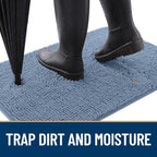OLANLY Dog Door Mat for Muddy Paws 47x24, Absorbs Moisture and Dirt, Absorbent - Image 2