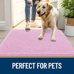 OLANLY Dog Door Mat for Muddy Paws 30x17, Absorbs Moisture and Dirt, Absorbent - Image 6