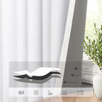 Complete Blackout Curtains White 80 Inches Long Kitchen Curtain Custom Drape - Image 5