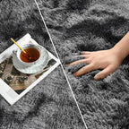 Deerhoo Large Shag Area Rugs 8 x 10, Tie-Dyed Plush Fuzzy Rugs - Image 4