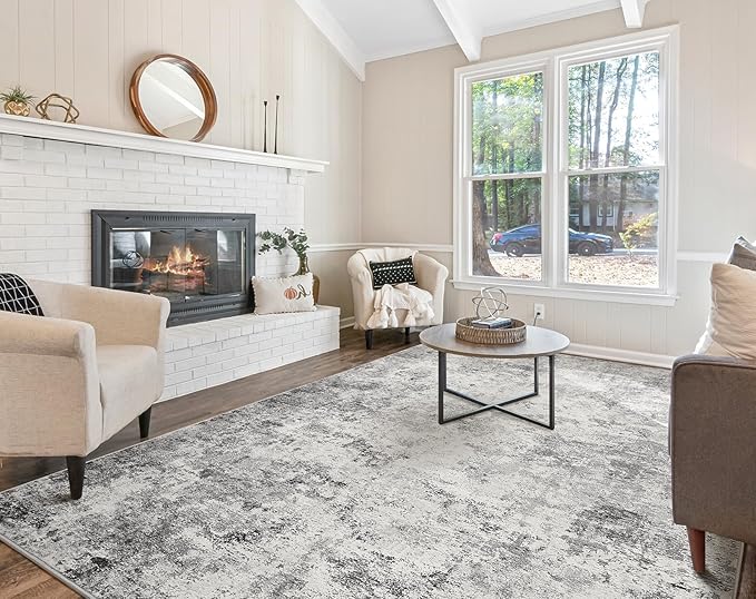 UERMEI 9x12 Area Rug Living Room Rugs - Image 3
