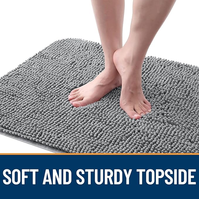 OLANLY Dog Door Mat for Muddy Paws 59x32, Absorbs Moisture and Dirt, Absorbent - Image 4