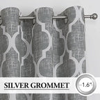 Beauoop 100% Blackout Curtains 84 Inches Long - Image 4