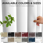Joydeco Blackout Patio Sliding Door Curtains 108 Inches Long, Grommet Privacy - Image 7