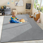 Amearea Large Modern Area Rugs for Bedroom Living Room, 5x8 Feet Grey Thickened - Image 9