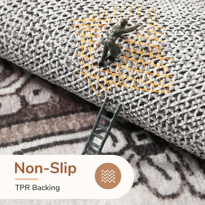 OPPODREAM Soft Area Rugs 5x7, 5x7 Washable Rug - Image 3