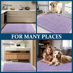OLANLY Dog Door Mat for Muddy Paws 59x20, Absorbs Moisture and Dirt, Absorbent - Image 8
