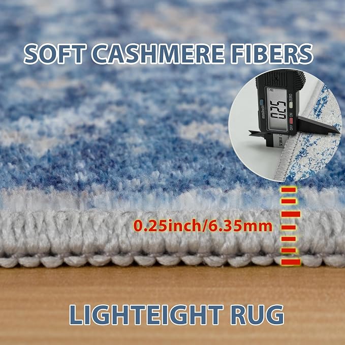 Runner Rug for Hallways Kitchen 2'6"x8' Washable Non Slip: Carpet Non Skid 8ft - Image 6