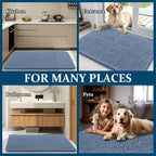 OLANLY Dog Door Mat for Muddy Paws 47x24, Absorbs Moisture and Dirt, Absorbent - Image 8