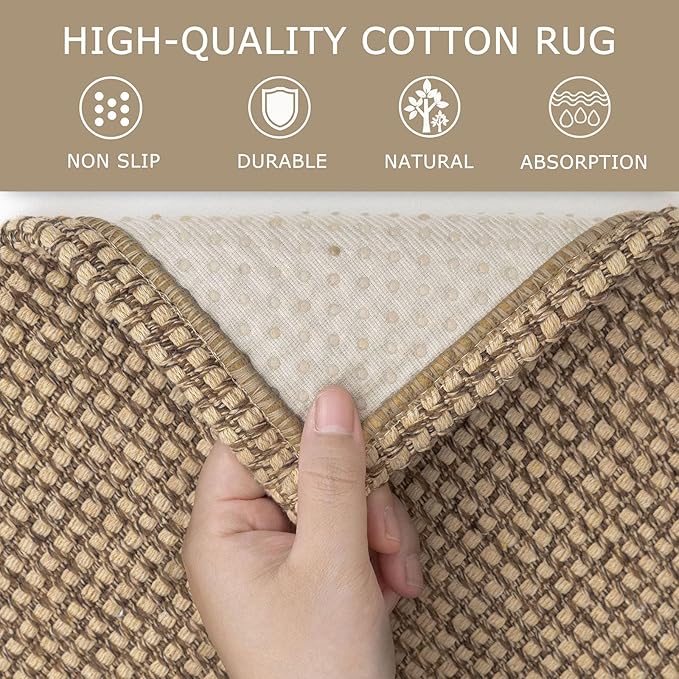 KOZYFLY Boho Runners for Hallways 3x10 ft Washable Kitchen Runner Non Slip - Image 6