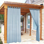 RYB HOME Outdoor Sheer Curtains by RYBHOME