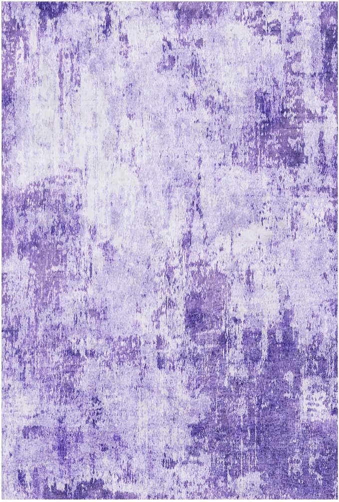 Washable Area Rugs 2'x10' Non-Slip Modern Abstract Soft - Image 8