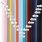 Lecloud Lavender Sheer Curtains 90 Inches Long 2 Panels Set, Light Filtering - Image 9