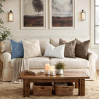 decorUhome Throw Pillow Covers 12x20 Inch Set of 2, Soft Plush Faux Wool Dusty - Image 3