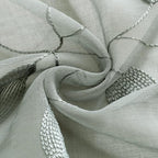 HOMEIDEAS Sage Green Sheer Kitchen Curtains 30 X 24 Inch Length 2 Panels - Image 6