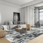 10x14 Area Rugs Washable Rug: Modern Abstract Living Room Rug Soft Anti-Skid - Image 4