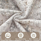 UERMEI 8x10 Area Rug Living Room Rugs - Image 5