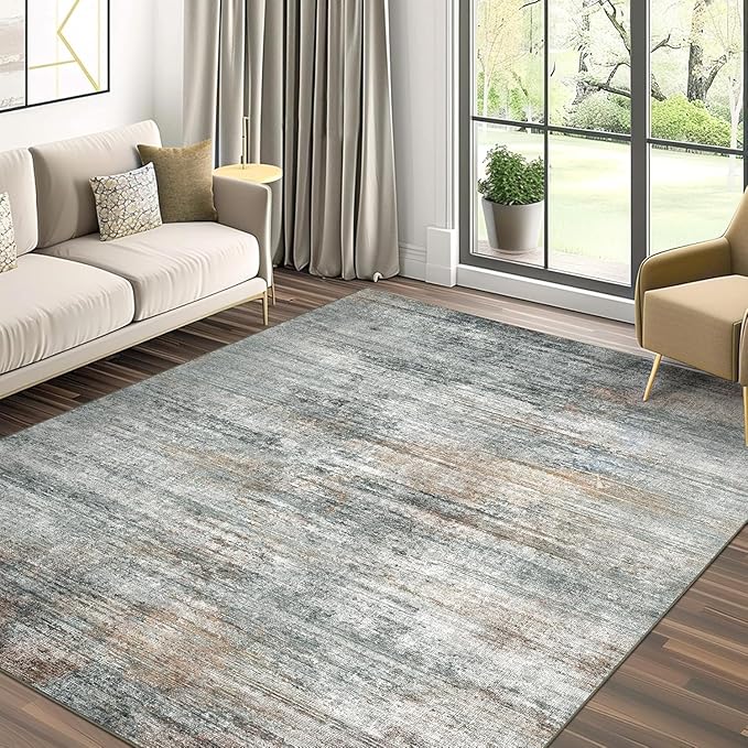 BEIMO Area Rugs 10x14 for Living Room Bedroom, Modern Abstract Machine Washable - Image 2