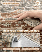 Runner Rug 2x10, Ultra-Thin Kitchen Rugs Non Slip Washable Rugs - Image 6