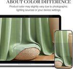 Sage Green Pinch Pleated 84 Inch Curtains - Image 9