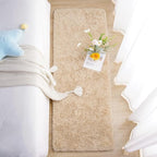 Chicrug Soft Runner Rug for Bedroom Living Room Plush Fluffy Rugs 2x8 Feet - Image 4