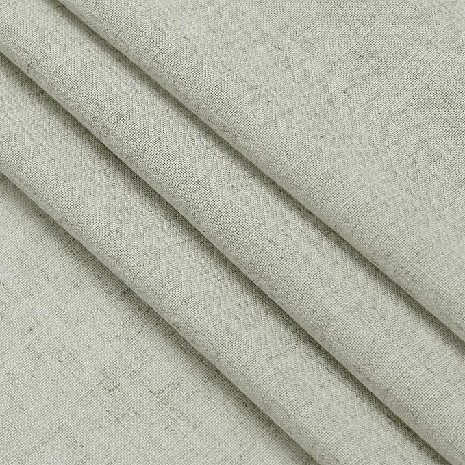 Nanspring Sage Green Curtains 132 Inches Long 2 Panels - Image 6