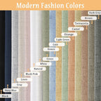 Valances for Windows, Light Filtering Faux Linen Textured Small Short Window - Image 9