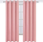 LEMOMO Pink Thermal Blackout Curtains/52 x 108 Inch/Set of 2 Panels Room - Image 2