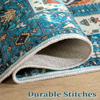 SERISSA 6x9 Area Rugs for Living Room, Large Washable Non-Slip Boho Rug - Image 8