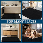 OLANLY Dog Door Mat for Muddy Paws 47x32, Absorbs Moisture and Dirt, Absorbent - Image 8