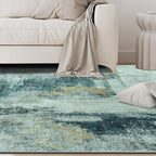 6x9 Area Rugs for Living Room Rug Washable: Abstract Rug for Dining Room - Image 9