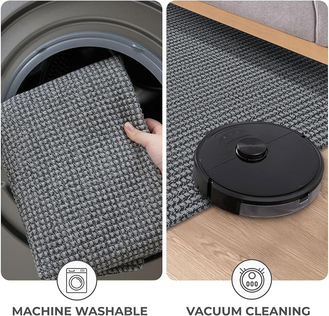 KOZYFLY Runners for Hallways 2x7 ft Washable Kitchen Runner Non Slip Rubber - Image 7