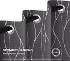 Deconovo Grey Curtains for Living Room, Protect Pravicy Thermal Insulated - Image 7