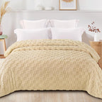 Exclusivo Mezcla Twin Size Flannel Fleece Blanket, Super Soft and Warm - Image 3