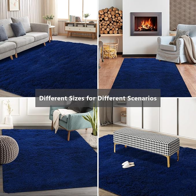 Shag Area Rugs for Bedroom Living Room, Ultra Soft Fluffy Area Rugs for Dorm - Image 7