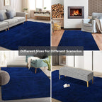 Shag Area Rugs for Bedroom Living Room, 6X9 Ultra Soft Fluffy Area Rugs for Dorm - Image 7