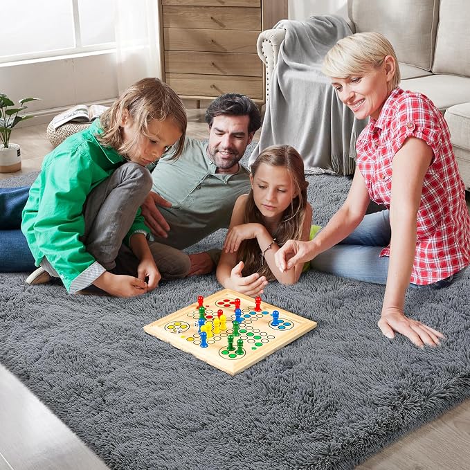 9X12 Large Area Rugs for Living Room Bedroom, Big Shag Rug for Bedroom Dorm - Image 2